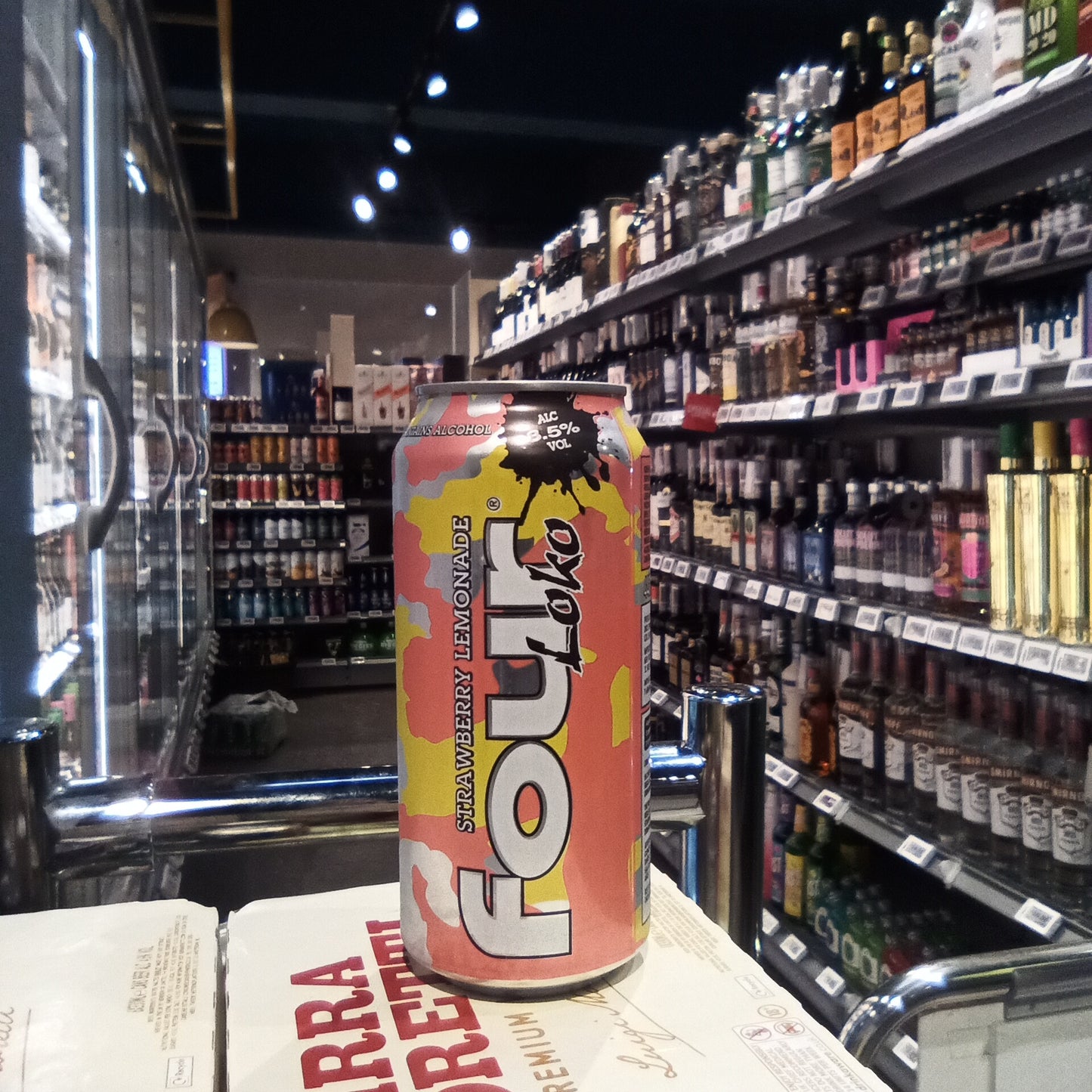 Four Loko Strawberry Lemonade
